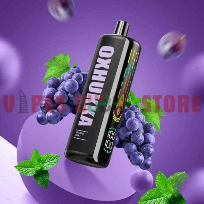 OXBAR Oxhukka 25000 Puffs 5MG Disposable Vape in Dubai Grape Mint