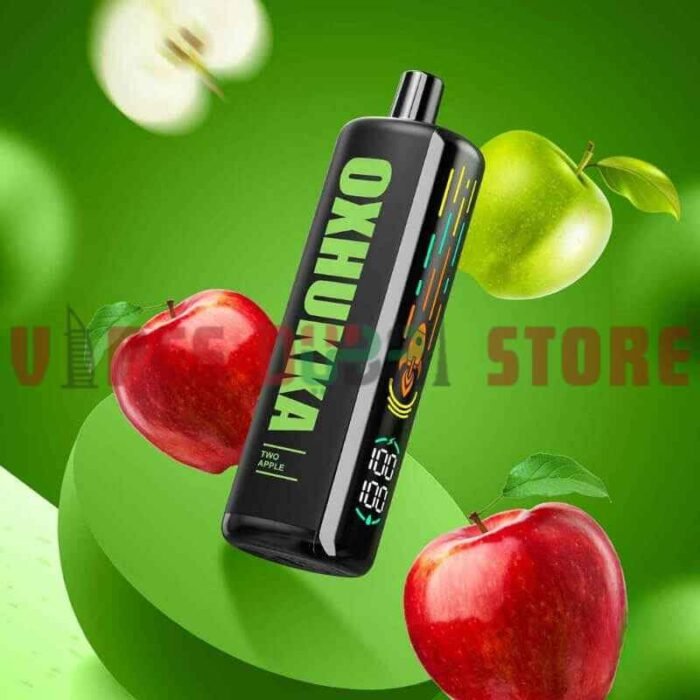 OXBAR Oxhukka 25000 Puffs 5MG Disposable Vape in Dubai Two Apple
