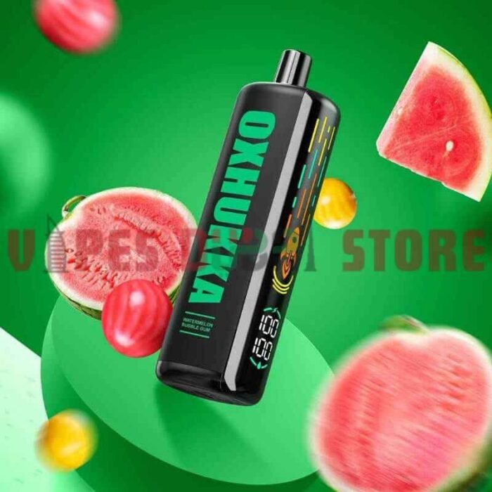 OXBAR Oxhukka 25000 Puffs 5MG Disposable Vape in Dubai Watermelon Bubble Gum