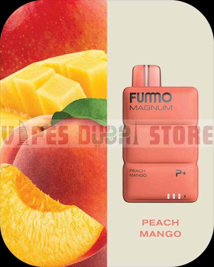 PEACH MANGO FUMMO Magnum 8000 Puffs 2 Disposable Vape in Dubai
