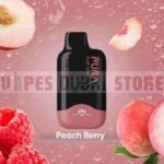 PURA 6000 Disposable 20MG Rechargeable Vape Price in Dubai Peach Berry