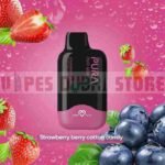 PURA 6000 Disposable 20MG Rechargeable Vape Price in Dubai Strawberry Berry Cotton Candy