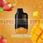 PURA 6000 Disposable 20MG Rechargeable Vape Price in Dubai Strawberry Mango