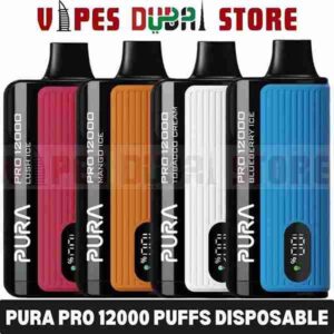 PURA Pro 12000 Puffs 20 MG and 50MG Disposable Vape