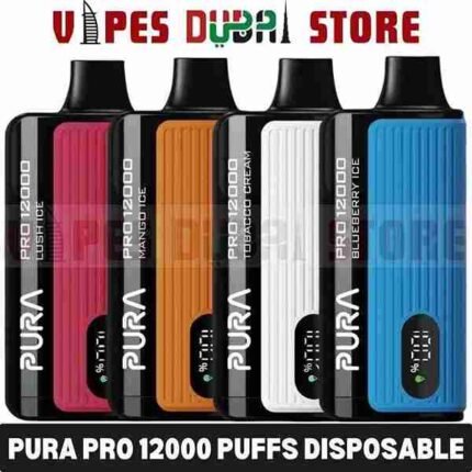 PURA Pro 12000 Puffs 20 MG and 50MG Disposable Vape