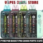 PYNE POD Boost Pro 20000 Puffs 50MG Disposable Vape in Dubai