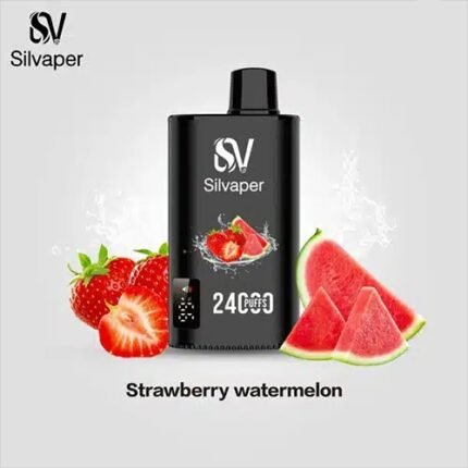 SILVAPER 24000 PUFFS Strawberry Watermelon