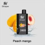 SILVAPER 24000 PUFFS peach mango