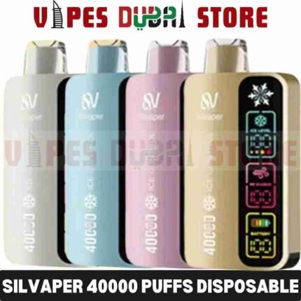 Silvaper 40000 Puffs 20MG 4 Mode Adjustable Ice Disposable Vape