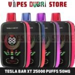 TESLA BAR XT 25000 Puffs 50MG Nicotine Disposable Vape in Dubai