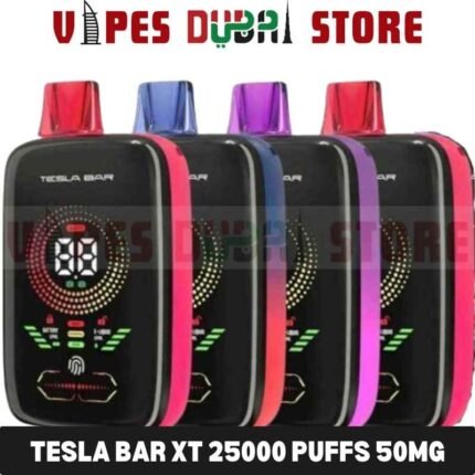 TESLA BAR XT 25000 Puffs 50MG Nicotine Disposable Vape in Dubai