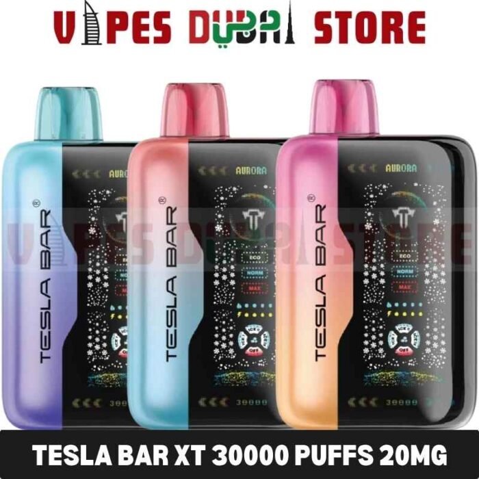 TESLA Bar XT 30000 Puffs 20MG Disposable Vape in Dubai