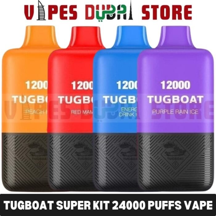 TUGBOAT SUPER KIT 24000 PUFFS 5 NICOTINE DISPOSABLE VAPE