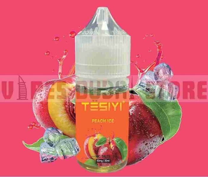 Tesiyi Salt Nic Vape Juice 30ml Peach Ice