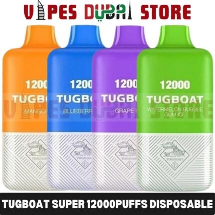 Tugboat Super 12000Puffs Disposable 1.0ohm Rechargeable Vape in Dubai