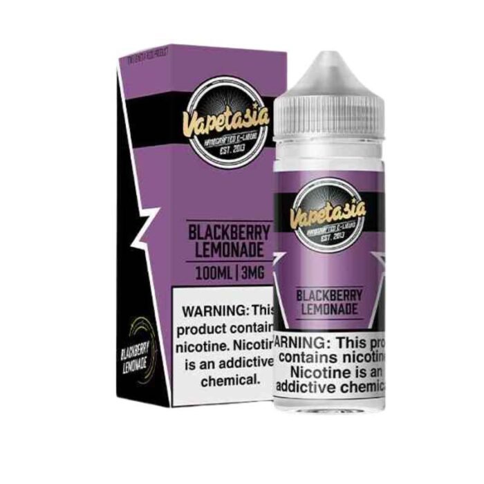 VAPETASIA Killer Kustard 100ml 3mg Vape Juice in Dubai Blackberry Lemonade