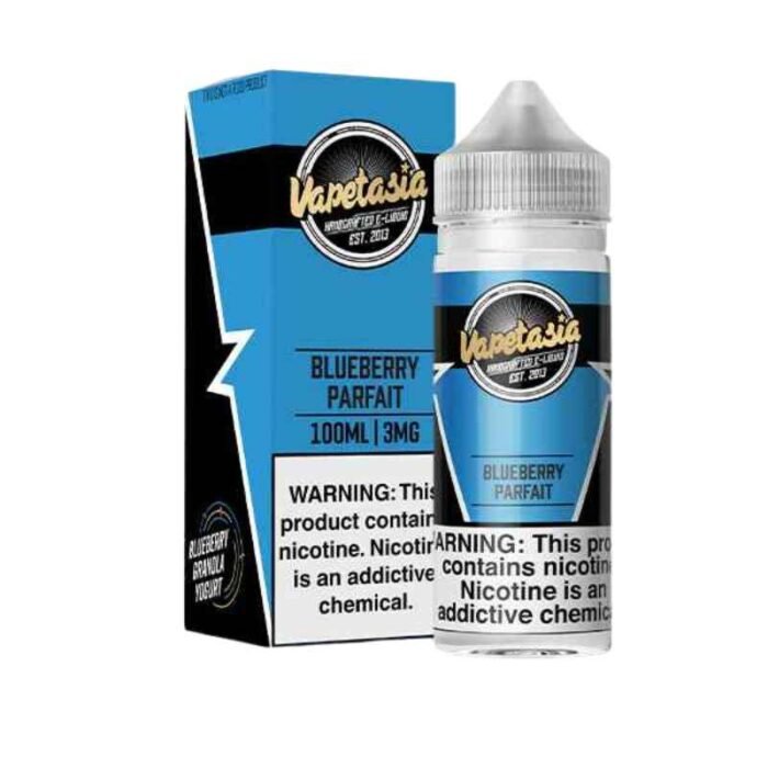 VAPETASIA Killer Kustard 100ml 3mg Vape Juice in Dubai Blueberry Parfait