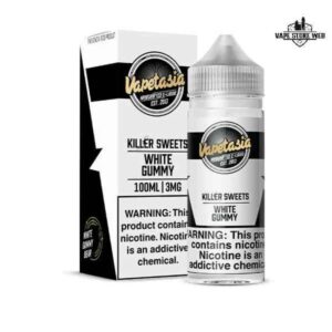 VAPETASIA Killer Kustard 100ml 3mg Vape Juice in Dubai White Gummy