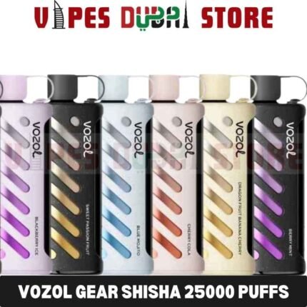 VOZOL Gear Shisha 25000 Puffs 5MG Disposable Vape in Dubai