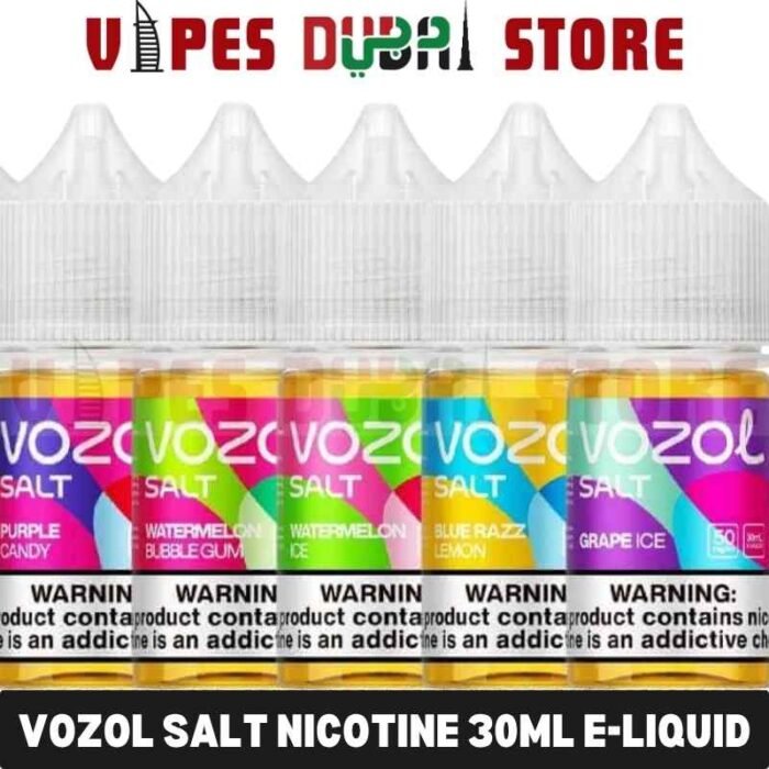 VOZOL Salt Nicotine 30ML E-Liquid 50mg in Dubai