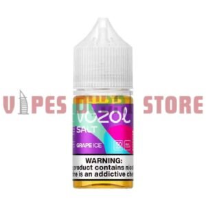 VOZOL Salt Nicotine 30ML E-Liquid 50mg in Dubai GRAPE ICE