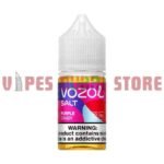 VOZOL Salt Nicotine 30ML E-Liquid 50mg in Dubai PURPLE CANDY