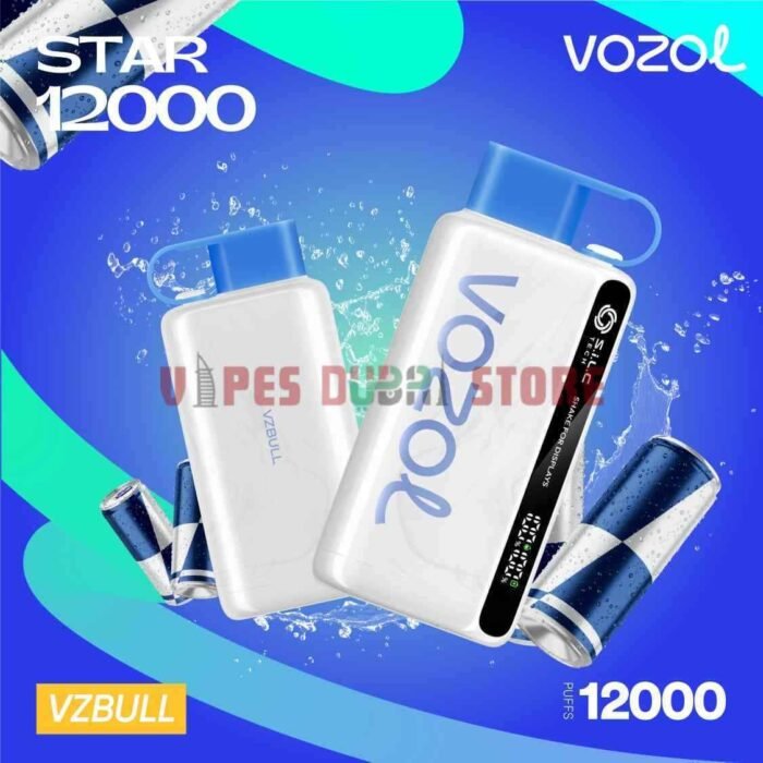 VOZOL Star 12K 12000 Puffs 5% Disposable Vape in Dubai VZ BULL