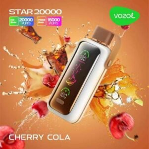 VOZOL Star 20000 Puffs 50MG Disposable Vape in Dubai CHERRY COLA