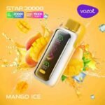 VOZOL Star 20000 Puffs 50MG Disposable Vape in Dubai MANGO ICE
