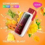 VOZOL Star 20000 Puffs 50MG Disposable Vape in Dubai TROPICAL BLAST