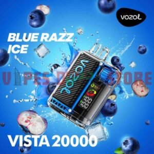 VOZOL VISTA 20000 Puffs Disposable Vape in Dubai BLUE RAZZ ICE