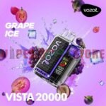 VOZOL VISTA 20000 Puffs Disposable Vape in Dubai GRAPE ICE