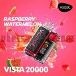 VOZOL VISTA 20000 Puffs Disposable Vape in Dubai RASPBERRY WATERMELON