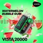 VOZOL VISTA 20000 Puffs Disposable Vape in Dubai WATERMELON BUBBLE GUM
