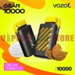 Vozol Gear 10000 Puffs 50mg Disposable Vape In Dubai Cream Tobacco