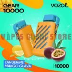 Vozol Gear 10000 Puffs 50mg Disposable Vape In Dubai Tangerine Mango Guava