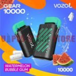 Vozol Gear 10000 Puffs 50mg Disposable Vape In Dubai Watermelon Bubble Gum