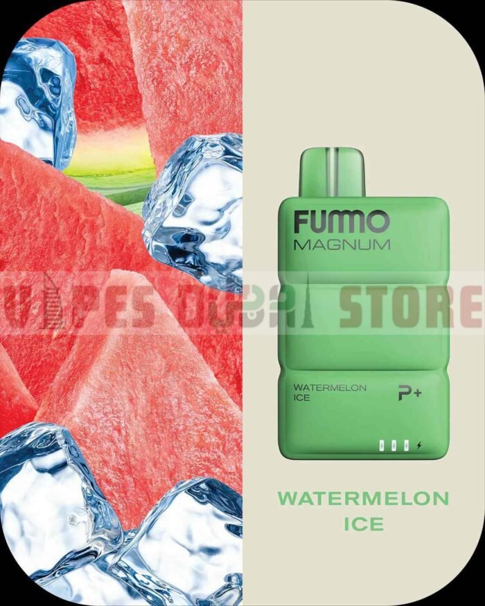 WATERMELON ICE FUMMO Magnum 8000 Puffs 2 Disposable Vape in Dubai