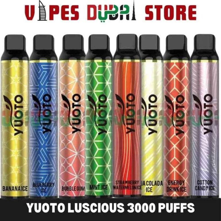 Yuoto Luscious 3000 Puffs Disposable Vape In UAE