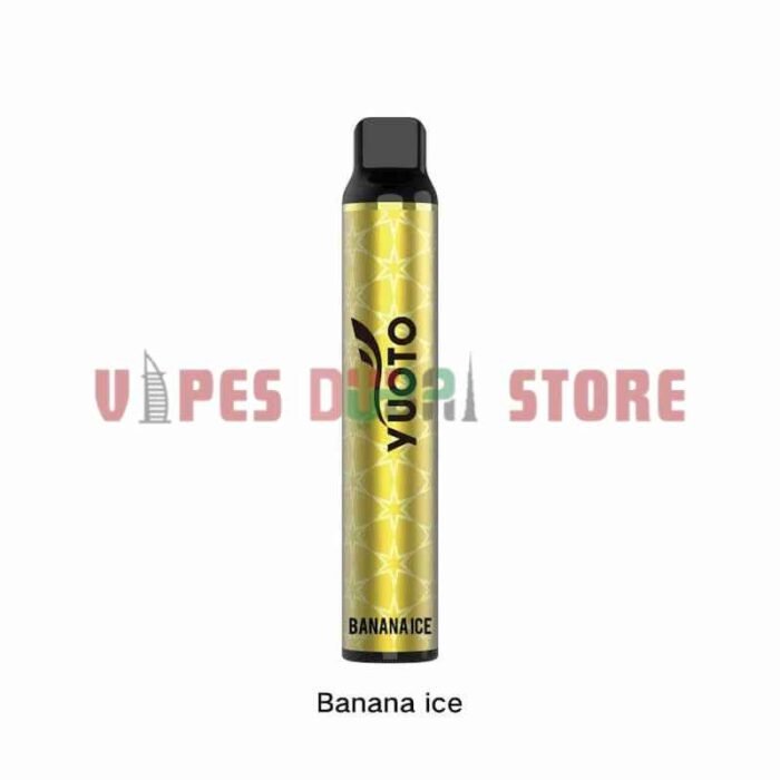 Yuoto Luscious 3000 Puffs Disposable Vape In UAE Banana Ice