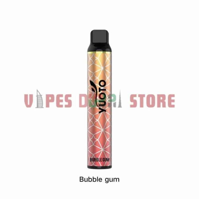 Yuoto Luscious 3000 Puffs Disposable Vape In UAE Bubble Gum