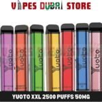 Yuoto XXL 2500 Puffs 50Mg Disposable Vape In UAE