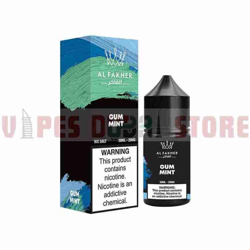 al fakher nicotine salt eliquid gum mint