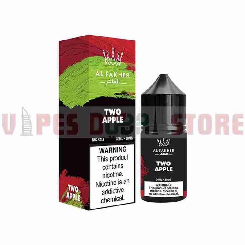 al fakher nicotine salt eliquid two apple