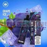 kk energy disposable vape 5000 puffs grape ice