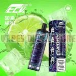 kk energy disposable vape 5000 puffs sour apple