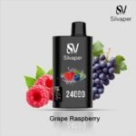 silvaper 24000 puffs grape raspberry