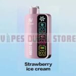 silvaper 40000 puffs 20mg disposable vape Strawberry Ice Cream