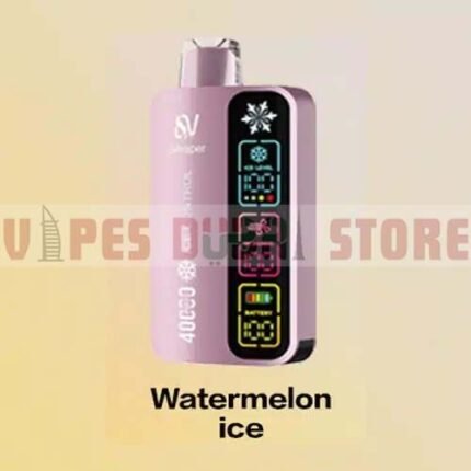 silvaper 40000 puffs 20mg disposable vape Watermelon Ice