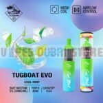 tugboat evo 4500 puffs cool mint